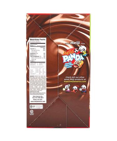 Meiji Hello Panda Chocolate Creme Filled Cookie 32-0.75oz Bags, 0.75 Ounce (Pack of 32) - Buy Online on GoSupps.com