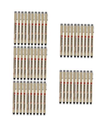Lurrose Undercl 50 Pcs Waterproof Hook Line Acrylic Household Student Writing Pens As Shownx5pcs 13.5X1cmx5pcs