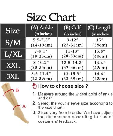 ZMERCH Knee-High Compression Socks for Edema & Varicose Veins - Black S-M Highly Elastic Nylon Closed Toe - Buy Online on GoSupps.com