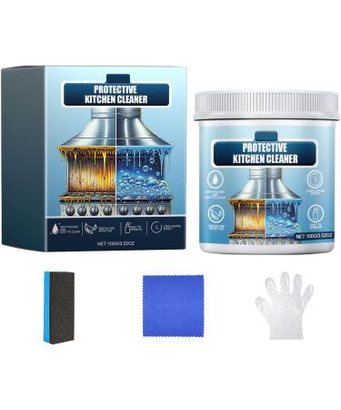 Kitchen Cleaner Powder Protective Oil Pollution Cleaning Powder Remove Cleaner Multipurposes Cookware Rusts Removal Kitchen Oil Removers 2 sets - Buy Online on GoSupps.com