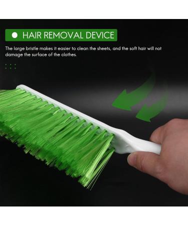 piuryue Bed Sheets Debris Cleaning Brush Soft Bristle Clothes Desk Sofa Duster Small Particles Hair Remover (Green) - Buy Online on GoSupps.com