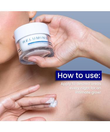 Relumins Underarm & Inner Thigh Moisturizing Cream Self-Care Hydrating & Smoothing Cream for Underarms Elbows Knees Bikini Line & Intimate Skin Daily Use 50g x 3 Jars - Buy Online on GoSupps.com