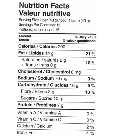 HoneyBar Snack Bars Sweet & Salty Gluten-Free Non-GMO Vegetarian 40 g bars 15 count - Buy Online on GoSupps.com