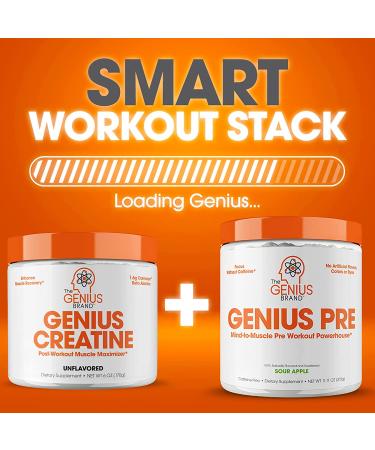 Genius Creatine Powder Pro - Post Workout Recovery Supplement | 170g - Buy Online on GoSupps.com