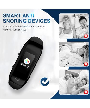 Smart Wearable Anti Snoring Device with Bluetooth - Sleep Aid for Snore Prevention - Buy Online on GoSupps.com