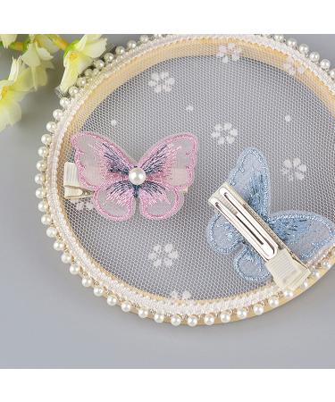Buy Zeaybsr 8-Piece Metal Hair Clips - No Slip Butterfly Pattern Hairpins for Baby Girls & Women | International Shipping - Buy Online on GoSupps.com