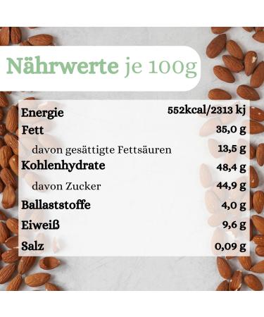  1001 Frucht 1001 Fruit - Delicious cinnamon chocolate apples 1 kg new harvest 2025 best chocolate nuts chocolate-covered almonds chocolate-covered almonds and almonds - Buy Online on GoSupps.com