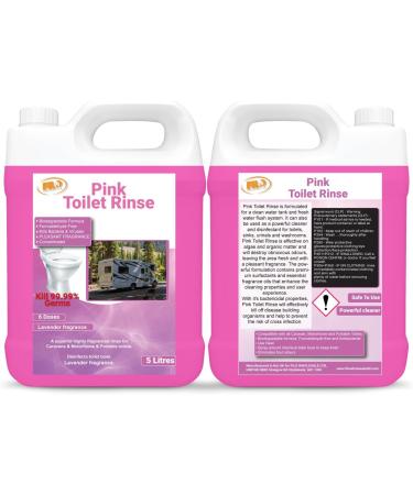 FILO Pink Caravan Toilet Chemical Rinse 5 Liters For Caravans Motorhomes and campervans Eco-Friendly Odour Eliminator and Fluid Cleaner Sanitation Solution Freshener. 1 - Buy Online on GoSupps.com