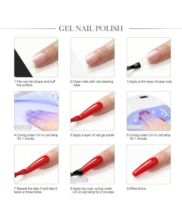 PEACECOLOR 36W UV Nail Drying Lamp Professional Fast Drying 36 LEDs 3 Timers for Sock-off Gel Nail Polish and Varnish - Buy Online on GoSupps.com