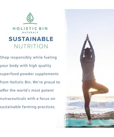 Holistic Bin Phosphatidylserine Powder | Phosphatidylserine Supplement Powder Extracted from Non GMO Soy Lecithin | Nootropics Brain Support Supplement for Memory & Focus - Buy Online on GoSupps.com