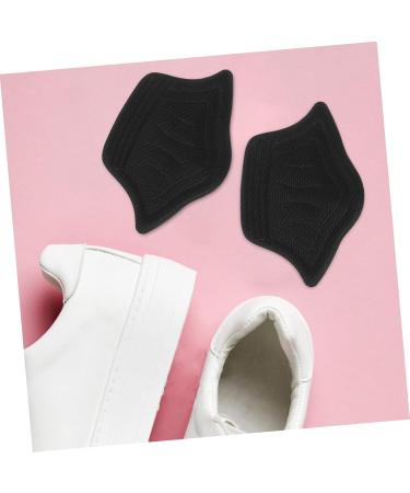 FRCOLOR Anti-Abrasion Heel Cushions - 4 Pairs of High Heel Pads & Sneaker Heel Stickers | Black Shoe Grips (11.3x8cm) for Ultimate Comfort - Buy Online on GoSupps.com