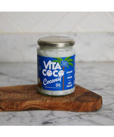 Vita Coco Organic Coconut Oil Extra Virgin Cold Pressed Keto Gluten Free Use as Cooking Oil Skin Moisturiser or Hair Shampoo 500 ml (Pack of 2) - Buy Online on GoSupps.com