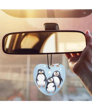 5 Pcs Car Air Fresheners Hanging Air Freshener Cute Penguins Hanging Scented Cards Fragrance Scented Cards for Car Car Aromatherapy Tablets for Car - Buy Online on GoSupps.com