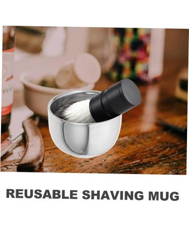 Buy Minkissy 4-Piece Beard Grooming Set | Men's Shaving Brush Bowl Razor & Soap Tools - Premium Shaving Accessories - Buy Online on GoSupps.com