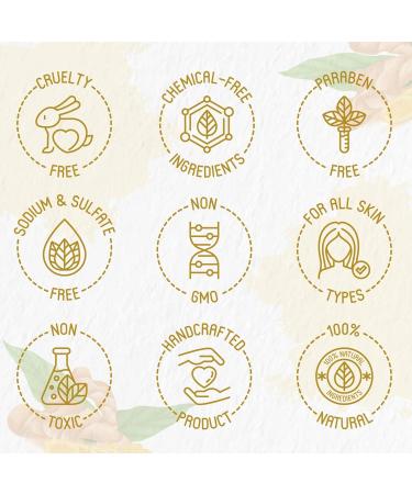 All-Natural Turmeric Soap Bar for Face & Body - Reduces Acne Brightens Scars - 4 oz Made in USA - 2 Pack - Buy Online on GoSupps.com