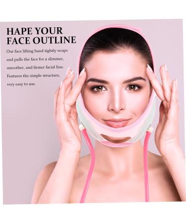 Beavorty 1pc Inflatable Face Strap Belt Face Lifting Strap Facial Beauty Supply Fabric Pink - Buy Online on GoSupps.com