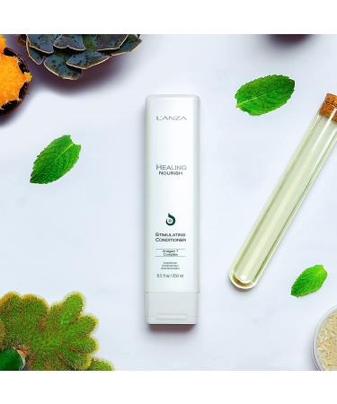 L'ANZA Healing Nourish Stimulating Conditioner - Promotes Healthy Hair Growth, Removes Dead Skin Cells, Sebum, and DHT - 8.5 Fl Oz - Buy Online on GoSupps.com