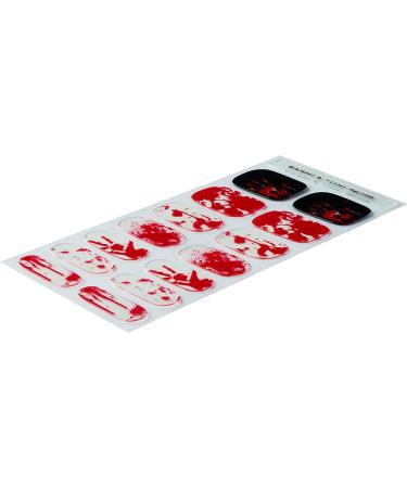 DANNI & TONI 28 Stickers Semi Cured Nail Wraps - Crime Scene Gel Nail Polish Strips - Buy Online on GoSupps.com