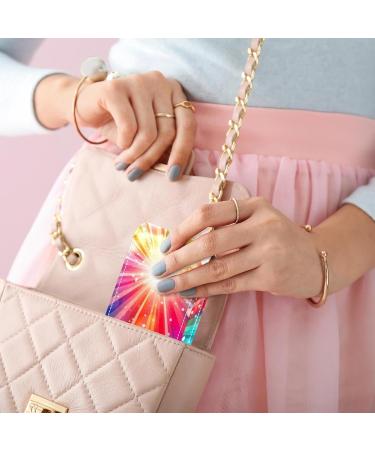 Portable Travel Lipstick Organizer Case with Mirror - Colorful Rainbow Makeup Bag for International Shipping - Buy Online on GoSupps.com