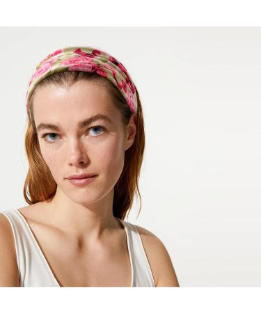 Jesries 12 Pack Boho Printed Headbands for Women - Non Slip Hair Bands for Sport, Yoga, Running - Elastic Sweat Hair Wrap for Girls - Buy Online on GoSupps.com