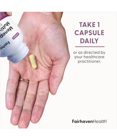 Fairhaven Health Menopause Multivitamin Essentials | Hormone Free Menopause Supplements for Women | Methylated Multivitamin for Women 50 and Over | Non-GMO | Perimenopause Supplements | 30 Capsules - Buy Online on GoSupps.com