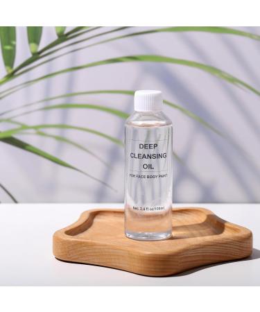 Facial Cleansing Oil Makeup Remover | Halloween Makeup Remover for Sensitive Normal & Oily Skin | 3.38oz (100ml - Buy Online on GoSupps.com