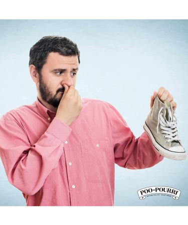 Shoe-Pourri White Shoe Odor Eliminating Spray 2 oz - Freshen Your Shoes Instantly! - Buy Online on GoSupps.com