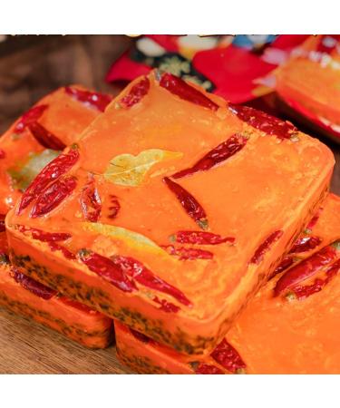 WSYLS Sichuan & Chongqing Hot Casserole Base 60g x 2 Authentic Chinese Seasoning Spicy & Fresh Authentic Beef Oil A Boiling Chinese Flavor Casserole - Buy Online on GoSupps.com