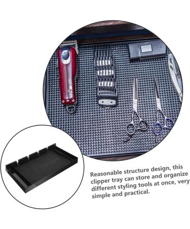 POPETPOP Retro Oil Clipper Storage Box Barber Organizer Razor Holder Hairdressing Tool Holder Barber Mat for Station Barber Station Barber Clipper Holder Trimmer Pc Clippers Work Tray - Buy Online on GoSupps.com