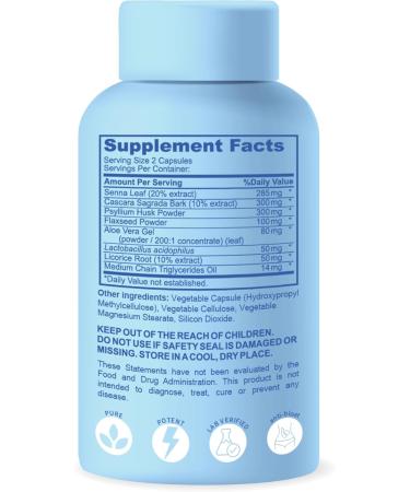 Slimtox Organic 15 Day Colon Cleanse & Detox - Flat Stomach Reduce Bloat Constipation Relief & Probiotics for Boosted Energy - Buy Online on GoSupps.com