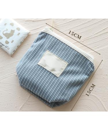 Portable Tampon Storage Bag for Women - Yellow - 5.9x5.9in Organizer Pocket for Travel - Stylish & Functional - Buy Online on GoSupps.com