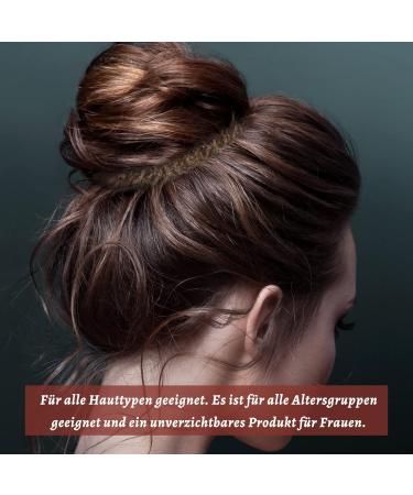 Olyee 4-Piece Scrunching Crystal Hair Tie Set | Pearl Elastic Hair Ties for Women & Girls | Stylish Ponytail Jewelry in Gray & Pink - Buy Online on GoSupps.com