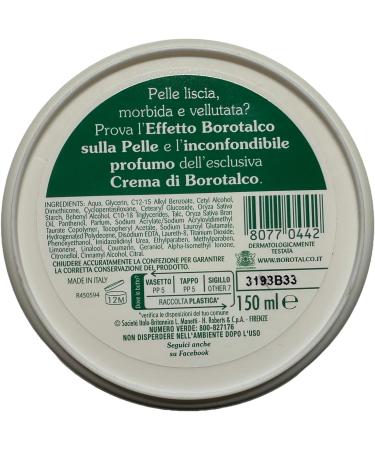  Borotalco Borotalco - Set of 6 body creams moisturizing body cream 150 ml - Buy Online on GoSupps.com