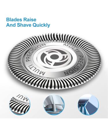 Philips Norelco Replacement Heads 5000 Series - 3-pc Pack - Buy Online on GoSupps.com