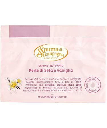  Spuma di Sciampagna Spuma di Sciampagna Silk and Vanilla Beads Soap 4 Pieces 90 g - Buy Online on GoSupps.com
