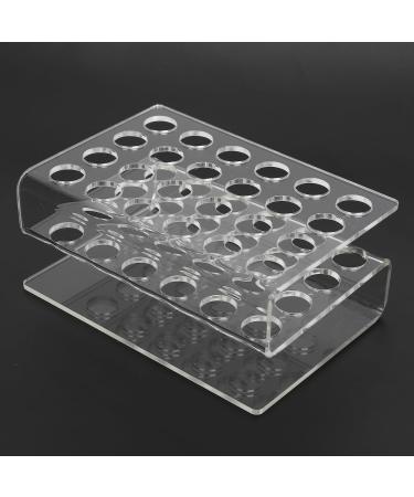 Premium S-Shaped Tweezers with 24 Holes | Large Capacity Transparent Eyelash Organizer for Beauty Salons - Buy Online on GoSupps.com