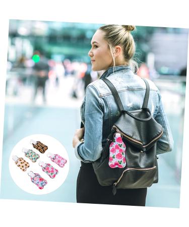 6 Sets Hand Bottle Set Shampoo Travel Container Keyring with Refillable Bottle Travel Bottle Empty Dispenser Travel Small Bottle Assorted colours 12X6cm - Buy Online on GoSupps.com