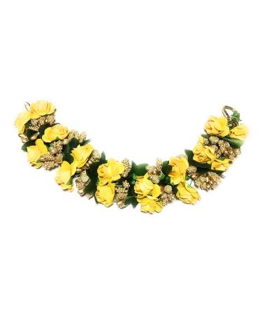 Aairaa Artificial Hair Gajra Flowers Set for Wedding Juda Accessories - Women & Girls (Set of 3) - Buy Online on GoSupps.com