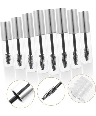Beatifufu 8pcs Mascara Empty Tube Clear Mascara Empty Eyelash Tube Empty Mascara Tubes Girl Eyelash Brush Mini - Buy Online on GoSupps.com