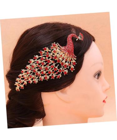 MAGICLULU Peacock Crown Hair Comb Bridal Peafowl Headpieces Bridal Hair Combs Rhinestone Hair Combs Wedding Peafowl Hair Combs Wedding Peafowl Headpieces Bridal Peafowl Hair Combs - Buy Online on GoSupps.com