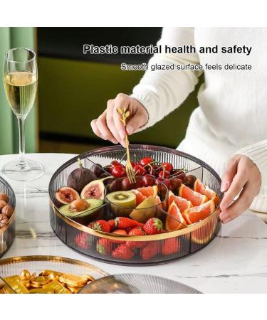 Candy Box Snack Serving Tray Divided Serving Tray with Lid Dried Fruit Snack Tray with Lid for Dried Fruit Nuts Candy Fruit (Size : Gr n) - Buy Online on GoSupps.com