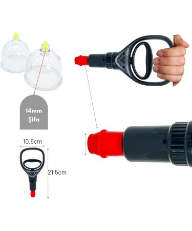 Sifa Mini Starter Cupping Set | 260 Cupping Glasses Derby Blades & Pump | Hijama & Hacamat Therapy - International Shipping - Buy Online on GoSupps.com