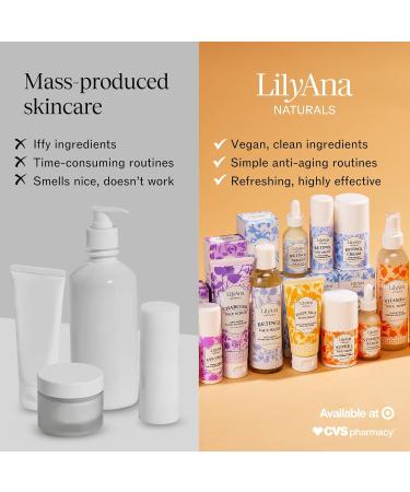 LilyAna Naturals Vitamin C Serum 1oz and Retinol Serum 1oz Bundle - Buy Online on GoSupps.com