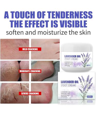 Cracking Cream Chapping Cream Lavender Foot Cream Cracked Heel Repair Cream Natural Winter Anti-Cracking Frost Foot Moisturizer Anti-Drying Crack Cream Foot Care - Buy Online on GoSupps.com