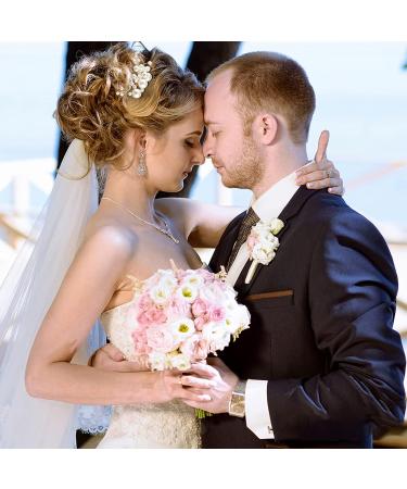 XieNie Gold Wedding Hair Combs & Pins Set - Bridal Accessories for Brides & Bridesmaids - Buy Online on GoSupps.com