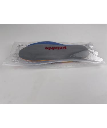 Plantar Fasciitis Arch Support Insoles - Orthotic Inserts for Flat Feet & Foot Pain Relief - Men and Women - Blue UK-12-305mm - Buy Online on GoSupps.com
