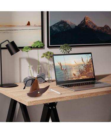 Shop Eseico Nasal Glasses Holders | Funny PU Leather Beard Glass Stands for Home & Travel - Buy Online on GoSupps.com