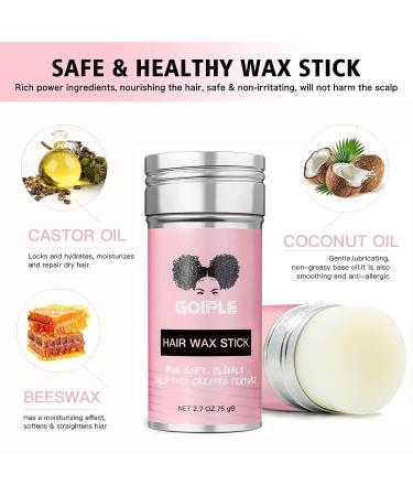 Long-Lasting Styling Wax Stick for Hair Wigs | Smoothing & Slick Gel | Edge Control Elastic Band Included - Buy Online on GoSupps.com