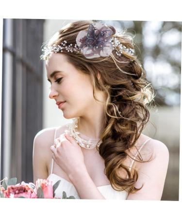 Beaupretty Make Up Hair Clips headgear hair bow clip hair clips rhinestones hair barrette flower petal hair butterfly hair claws hair jaw clamps bun hair clip hair clamps alloy Miss hair - Buy Online on GoSupps.com