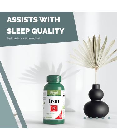 VORST Iron 45mg 90 Vegan Capsules | Max Strength Supplements for Iron Deficiency and Fatigue | Made with Ferrous Fumarate Mineral for Men & Women | Alternative to Liquid | 3 Bottles 90 count (Pack of 3) - Buy Online on GoSupps.com